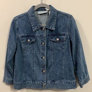 first Issue Jean jacket by Liz Claiborne Sz **